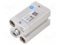Compact cylinder; Piston diam: 20mm; Piston stroke: 25mm; 1÷10bar PNEUMAT FNSKI020.0025