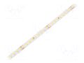 LED tape; white neutral; 2835; LED/m: 144; 8mm; white PCB; IP20 WISVA OPTOELECTRONICS HH-40KWG-2835GWNA