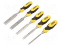 Kit: chisels; wood; hardened blades; DYNAGRIP™; 5pcs. STANLEY STL-2-16-888