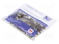 Holder; brown; for flat cable,YDYp 2x1,5; 50pcs; with a nail PAWBOL PW-H.7012B-50