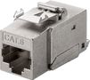 Keystone Module RJ45 CAT 6, STP, 250 MHz - 17.0 mm wide, crocodile type, for tool-free IDC mounting, snap-in system 90863