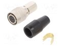 Connector: circular; push-pull; plug; PIN: 12; 2A; HR10; soldering HIROSE HR10A-10P-12S-73