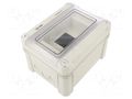 Enclosure: for modular components; IP66; No.of mod: 3; SDB; IK06 OBO BETTERMANN OBO-2008800