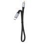 Dudao L10P Lightning - USB-C PD 20W cable 0.23m - black, Dudao 6973687243852