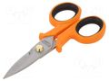 Scissors; for electricians; straight; for cables; 147mm BETA BE1128BMX