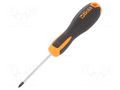 Screwdriver; Pozidriv®; PZ0; EVOX; Blade length: 60mm BETA BE1209E/PZ0
