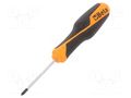 Screwdriver; Pozidriv®; PZ0; BETAGRIP; Blade length: 60mm BETA BE1269PZ/0