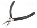 Pliers; half-rounded nose; ESD; 125mm BERNSTEIN BRN-3-933-7