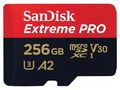 Memory card; Extreme Pro,A2 Specification; microSDXC; R: 200MB/s SANDISK SDSQXCD-256G-GN6MA