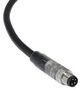 SENSOR CORD, 4P M8 PLUG-FREE END, 32.8FT PXPPNP08FIM04ACL100PVC.