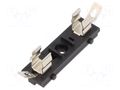 Fuse holder; screw; 6.3x32mm; 10A; PBT; UL94V-0; Contacts: brass OPTIFUSE BLC-20A