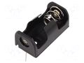 Holder; 1/2AA,1/2R6,CR2; Batt.no: 1; PCB,THM; for PCB KEYSTONE KEYS2485