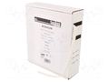 Heat shrink sleeve; glueless; 2: 1; 6.4mm; L: 5m; white; polyolefine TASKER BOX6432W