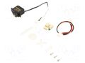 Motor: servo; 4.8÷7.4VDC; micro; 23.2x12x25.5mm; metal; 180° DFROBOT DF-SER0059