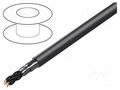 Wire; BIT 1000 2(St) FR; 4x2x1mm2; PVC; black; 600V,1kV BITNER BITNER-BS1190