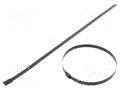 Cable tie; L: 360mm; W: 7.9mm; stainless steel AISI 304; 1112N RAYCHEM RPG BCZ74-360
