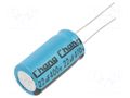 Capacitor: electrolytic; THT; 22uF; 400VDC; Ø12.5x25mm; Pitch: 5mm CHANGZHOU HUAWEI ELECTRONIC LE2G220MI250A00CE0