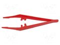 Tweezers; 130mm; Blade tip shape: flat; universal BERNSTEIN BRN-05-0030
