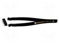 Tweezers; Blade tip shape: shovel; Tweezers len: 125mm; ESD BERNSTEIN BRN-2-601-13