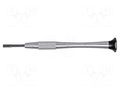 Screwdriver; precision; slot; 3x0.5mm; Blade length: 22mm BERNSTEIN BRN-4-375-AL