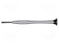 Screwdriver; precision; slot; 3x0.5mm; Blade length: 22mm BERNSTEIN BRN-4-375-AL