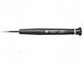 Screwdriver; precision; slot; 0.6x0.15mm; Blade length: 17mm BERNSTEIN BRN-4-380-06