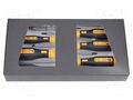 Kit: screwdrivers; Phillips,slot BERNSTEIN BRN-4-530