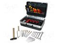 Kit: general purpose; case; 51pcs. BERNSTEIN BRN-5000-BAS