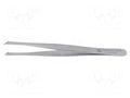 Tweezers; 125mm; Blade tip shape: round; universal BERNSTEIN BRN-5-013-7