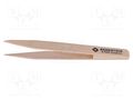 Tweezers; 120mm; Blade tip shape: sharp; universal BERNSTEIN BRN-5-020