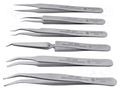 Tweezers-set; for precision works; 6pcs. BERNSTEIN BRN-5-050-ES