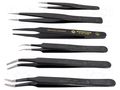 Tweezers-set; for precision works; ESD; 6pcs. BERNSTEIN BRN-5-060-AES