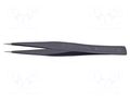 Tweezers; Blade tip shape: sharp; Tweezers len: 130mm; ESD BERNSTEIN BRN-5-078-UF-13