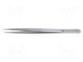 Tweezers; 140mm; Blades: curved; Blade tip shape: sharp; universal BERNSTEIN BRN-5-085