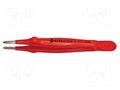 Tweezers; 145mm; Blade tip shape: rounded; universal BERNSTEIN BRN-5-117-VDE