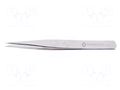 Tweezers; 110mm; Blade tip shape: sharp; universal BERNSTEIN BRN-5-125