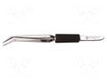 Tweezers; 160mm; Blades: curved; Blade tip shape: sharp; universal BERNSTEIN BRN-5-156