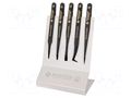 Tweezers-set; for precision works; ESD; 5pcs. BERNSTEIN BRN-5-180