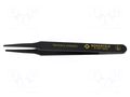 Tweezers; Blade tip shape: flat,rounded; Tweezers len: 120mm BERNSTEIN BRN-5-191
