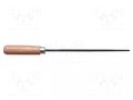 File; needle; round; wood; 100mm BERNSTEIN BRN-5-233