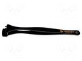 Tweezers; Tweezers len: 130mm; positioning components,SMD; ESD BERNSTEIN BRN-5-414-13