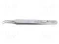 Tweezers; 110mm; Blades: curved,narrowed; Blade tip shape: sharp BERNSTEIN BRN-5-852