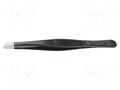 Tweezers; Blade tip shape: flat,rounded; Tweezers len: 120mm; ESD BERNSTEIN BRN-5-866-13