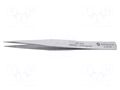 Tweezers; 130mm; Blade tip shape: flat; universal; tips serrated BERNSTEIN BRN-5-878