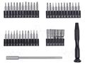 Kit: screwdriver bits; ESD; 44pcs. BERNSTEIN BRN-6-340