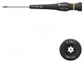 Screwdriver; precision; Torx® with protection; T7H; ESD BERNSTEIN BRN-6-663-L