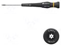 Screwdriver: precision; Torx® with protection; T7H; ESD BERNSTEIN BRN-6-663-L