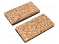 Set of protective jaws; 2pcs; vice BERNSTEIN BRN-9-900-E50-KORK