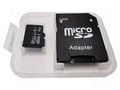 Memory card; Kit: 4GB microSD card Riverdi GRADEA-MICROSD-4GB
