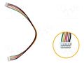 Cable; PIN: 6; MOLEX; Contacts ph: 1.25mm; L: 150mm Riverdi RVA-0106M-1.25FF